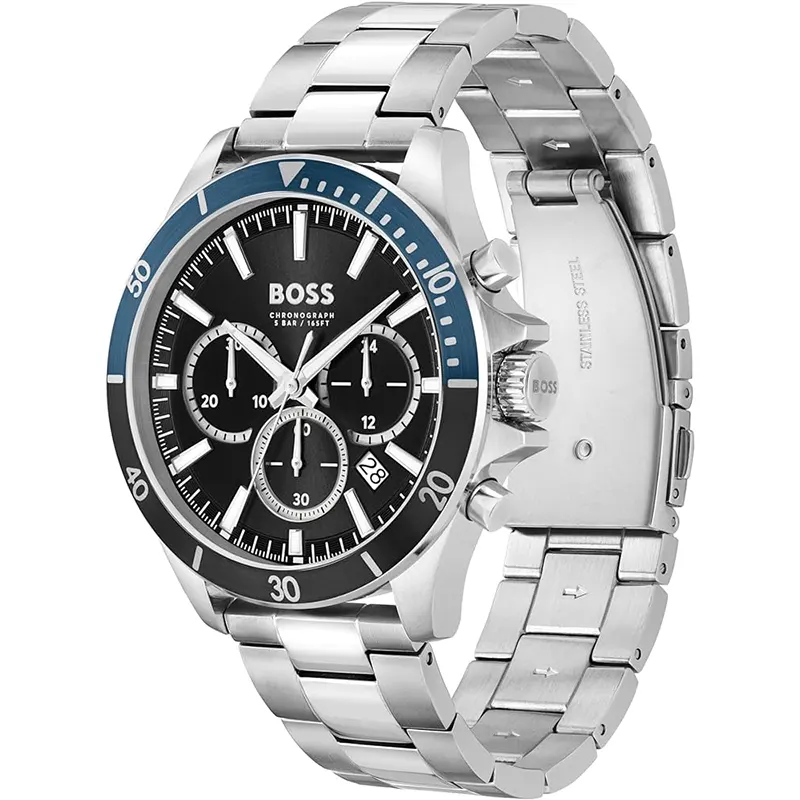 Hugo Boss Troper Chronograph Black Dial Men's Watch | 1514101